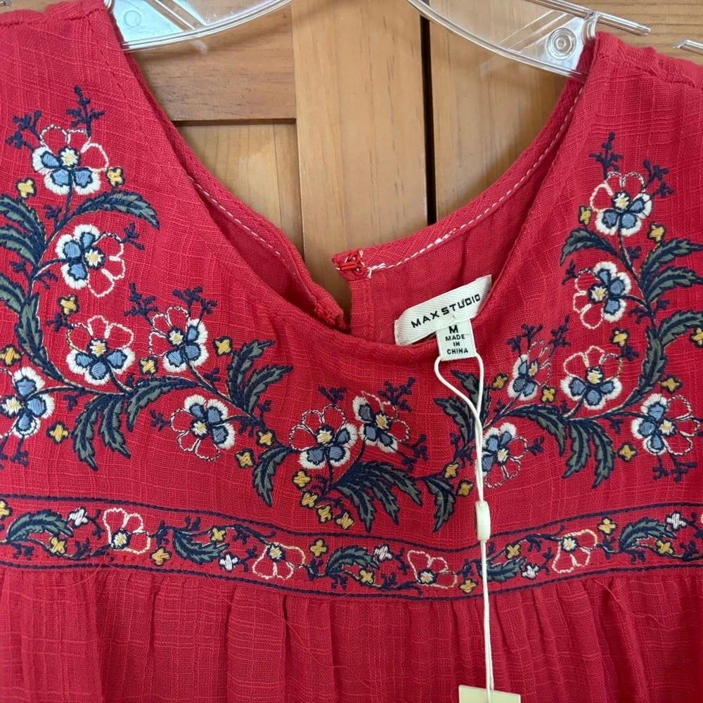 Cute cotton mini dress - Picture 5 of 9